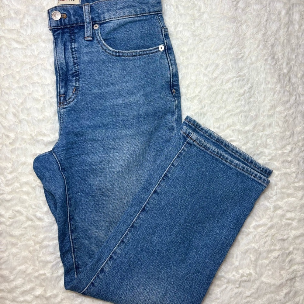 Madewell Women's Boot Cut Jeans Blue